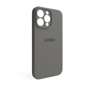 Чохол Full Silicone Case для Apple iPhone 14 Pro Max titanium grey (74) закрита камера