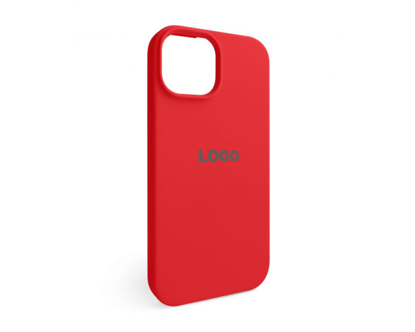 Чохол Full Silicone Case для Apple iPhone 15 red (14)