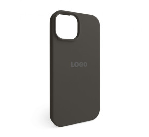 Чохол Full Silicone Case для Apple iPhone 15 dark grey (15)