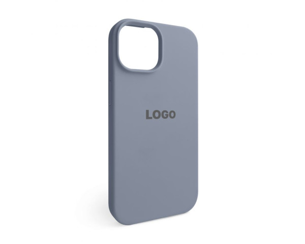 Чохол Full Silicone Case для Apple iPhone 15 lavender grey (28)