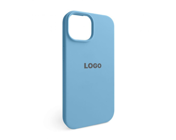 Чохол Full Silicone Case для Apple iPhone 15 cornflower (53)