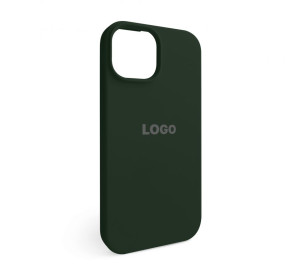 Чехол Full Silicone Case для Apple iPhone 15 atrovirens green (54)