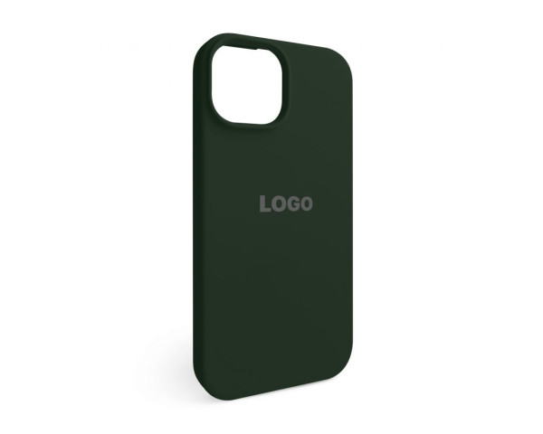 Чехол Full Silicone Case для Apple iPhone 15 atrovirens green (54)