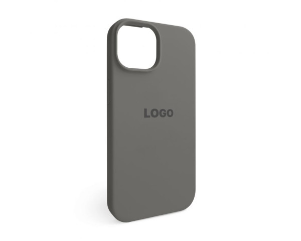 Чохол Full Silicone Case для Apple iPhone 15 titanium grey (74)