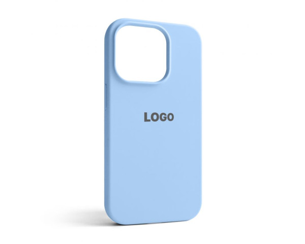 Чохол Full Silicone Case для Apple iPhone 15 Pro light blue (05)