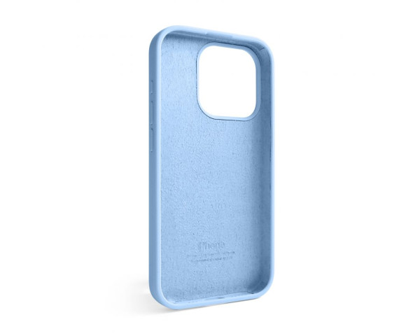 Чохол Full Silicone Case для Apple iPhone 15 Pro light blue (05)