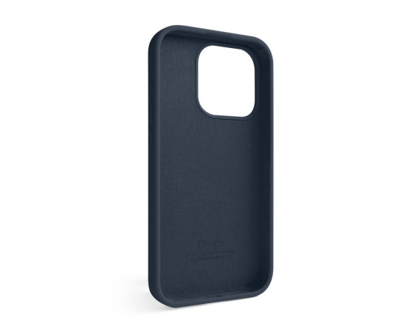 Чохол Full Silicone Case для Apple iPhone 15 Pro dark blue (08)