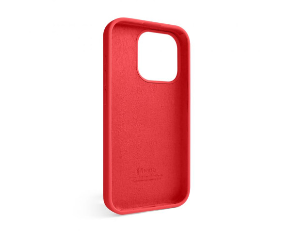 Чохол Full Silicone Case для Apple iPhone 15 Pro red (14)