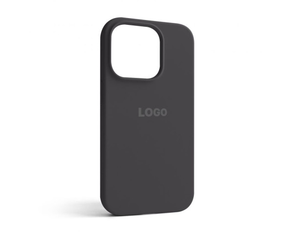 Чохол Full Silicone Case для Apple iPhone 15 Pro dark grey (15)