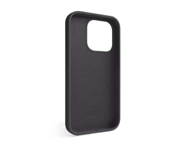 Чохол Full Silicone Case для Apple iPhone 15 Pro dark grey (15)