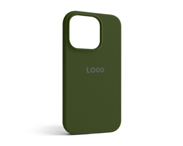 Чохол Full Silicone Case для Apple iPhone 15 Pro army green (45)