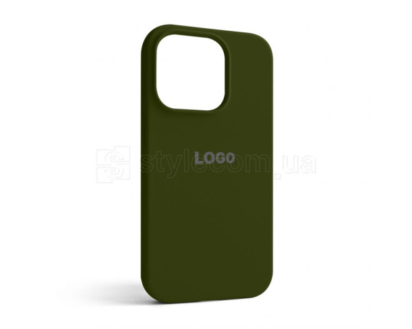 Чохол Full Silicone Case для Apple iPhone 15 Pro forest green (63)