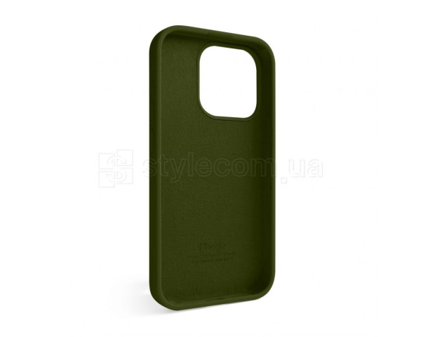 Чохол Full Silicone Case для Apple iPhone 15 Pro forest green (63)