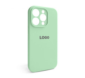 Чохол Full Silicone Case для Apple iPhone 15 Pro pistachio (71) закрита камера