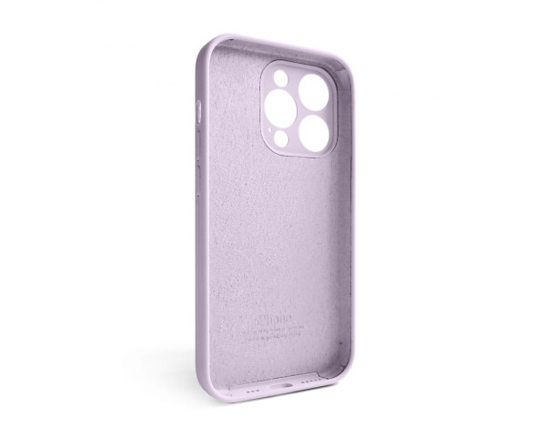 Чохол Full Silicone Case для Apple iPhone 15 Pro lilac purple (72) закрита камера