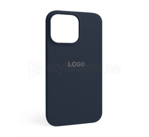 Чохол Full Silicone Case для Apple iPhone 15 Pro Max dark blue (08)