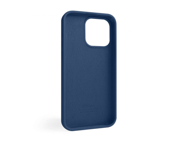 Чехол Full Silicone Case для Apple iPhone 15 Pro Max blue cobalt (36)