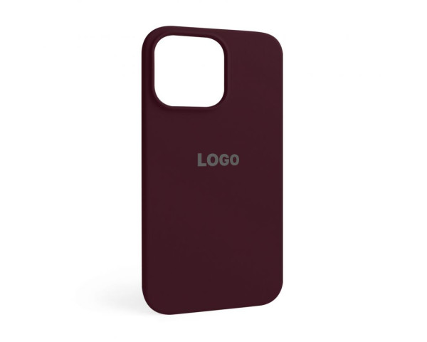 Чохол Full Silicone Case для Apple iPhone 15 Pro Max maroon (42)