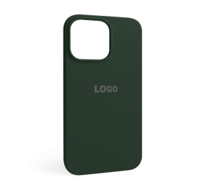 Чехол Full Silicone Case для Apple iPhone 15 Pro Max atrovirens green (54)