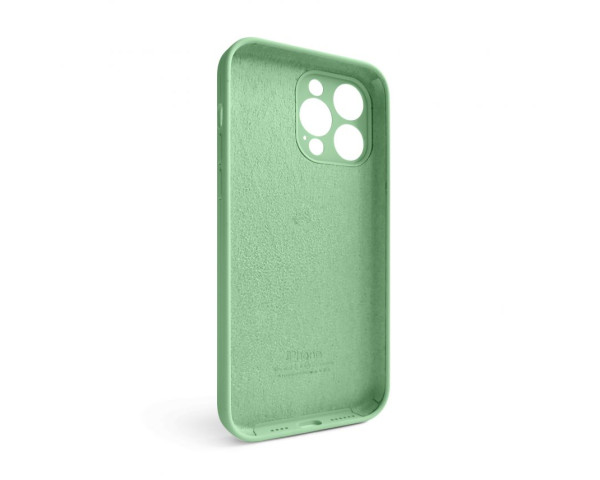 Чохол Full Silicone Case для Apple iPhone 15 Pro Max pistachio (71) закрита камера