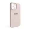 Чохол Full Silicone Case для Apple iPhone 15 Pro Max grey pink (73) закрита камера