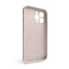 Чохол Full Silicone Case для Apple iPhone 15 Pro Max grey pink (73) закрита камера
