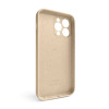 Чохол Full Silicone Case для Apple iPhone 15 Pro Max desert gold (76) закрита камера