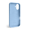 Чехол Full Silicone Case для Apple iPhone 16 light blue (05)