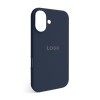 Чохол Full Silicone Case для Apple iPhone 16 midnight blue (08)