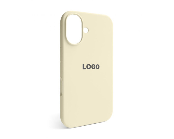 Чохол Full Silicone Case для Apple iPhone 16 antique white (10)