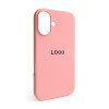 Чохол Full Silicone Case для Apple iPhone 16 light pink (12)