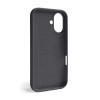 Чехол Full Silicone Case для Apple iPhone 16 dark grey (15)