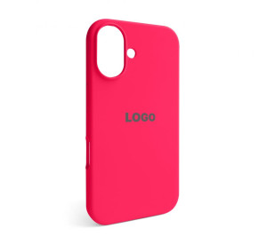 Чохол Full Silicone Case для Apple iPhone 16 shiny pink (38)