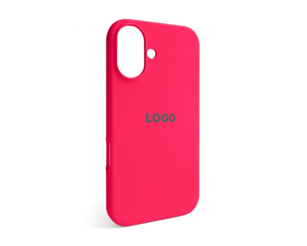 Чохол Full Silicone Case для Apple iPhone 16 shiny pink (38)
