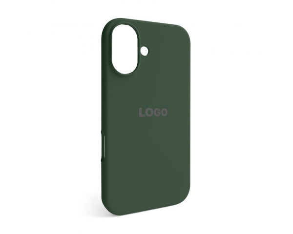 Чохол Full Silicone Case для Apple iPhone 16 atrovirens (54)