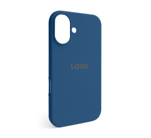 Чохол Full Silicone Case для Apple iPhone 16 blue horizon (65)