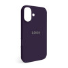 Чехол Full Silicone Case для Apple iPhone 16 elderberry (69)