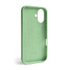 Чохол Full Silicone Case для Apple iPhone 16 pistachio (71)