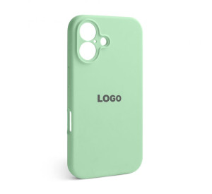 Чохол Full Silicone Case для Apple iPhone 16 pistachio (71) закрита камера