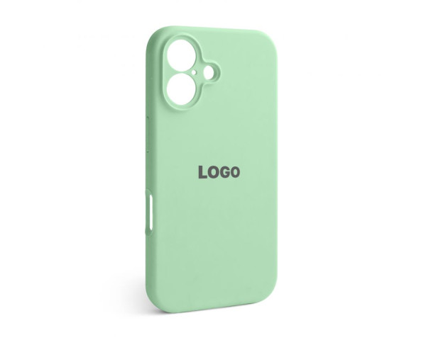 Чехол Full Silicone Case для Apple iPhone 16 pistachio (71) закрытая камера