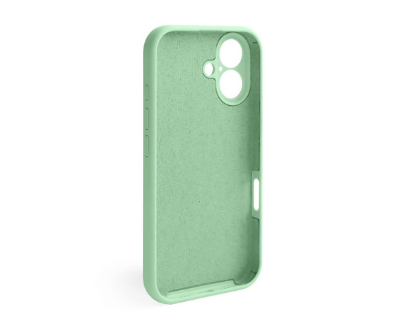 Чехол Full Silicone Case для Apple iPhone 16 pistachio (71) закрытая камера
