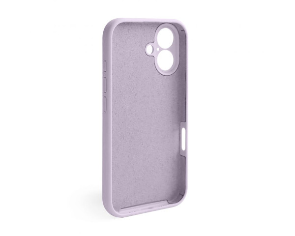 Чохол Full Silicone Case для Apple iPhone 16 lilac purple (72) закрита камера