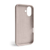 Чохол Full Silicone Case для Apple iPhone 16 grey pink (73)