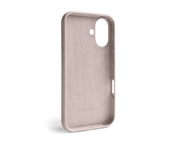Чохол Full Silicone Case для Apple iPhone 16 grey pink (73)