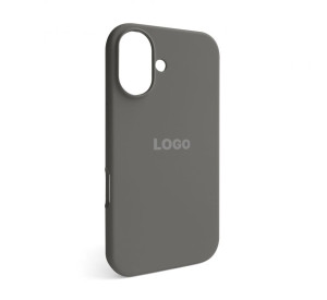 Чохол Full Silicone Case для Apple iPhone 16 titanium grey (74)