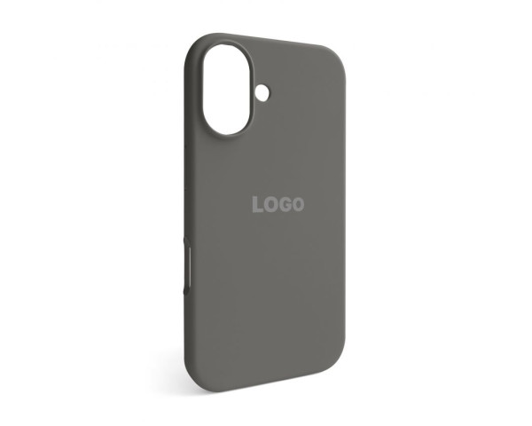 Чохол Full Silicone Case для Apple iPhone 16 titanium grey (74)