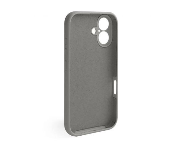 Чохол Full Silicone Case для Apple iPhone 16 titanium grey (74) закрита камера