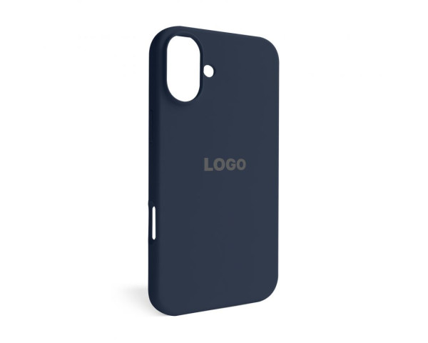 Чехол Full Silicone Case для Apple iPhone 16 Plus midnight blue (8)