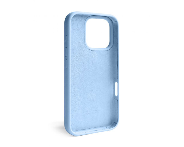 Чохол Full Silicone Case для Apple iPhone 16 Pro light blue (05)
