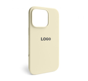 Чохол Full Silicone Case для Apple iPhone 16 Pro antique white (10)